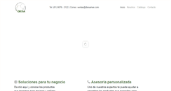 Desktop Screenshot of diesamex.com